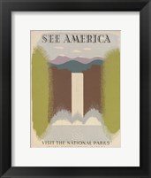 Framed See America Visit the National Parks