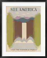 Framed See America Visit the National Parks