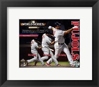 Framed Albert Pujols 3 Home Runs World Series Composite (#24)
