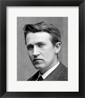 Framed Young Thomas Edison