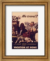 Framed Vacation At Home