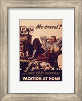 Framed Vacation At Home
