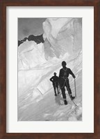 Framed Climbing Mt Mckinley