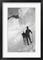 Climbing Mt Mckinley Framed Print
