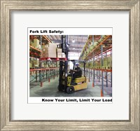 Framed Fork Lift Safety