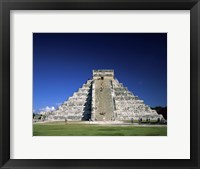 Framed Pyramid, El Castillo, Chichen Itza Mayan, Yucatan, Mexico