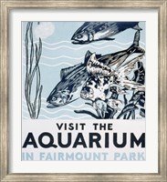 Framed Visit the aquarium in Fairmount Park