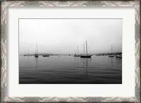 Framed Grey day in Boothbay