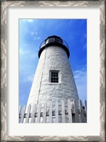 Framed Pemaquid Lighthouse