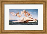 Framed 1863 Alexandre Cabanel - The Birth of Venus
