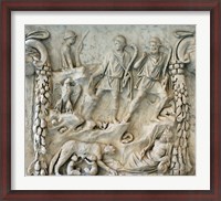 Framed Altar of Mars and Venus - Aphrodite and Ares