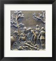 Framed Judgement of Paris, c. 1529, Solnhofen limestone Aphrodite