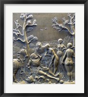 Framed Judgement of Paris, c. 1529, Solnhofen limestone Aphrodite