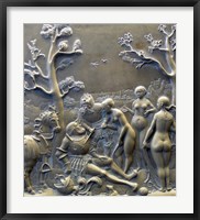 Framed Judgement of Paris, c. 1529, Solnhofen limestone Aphrodite