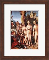 Framed Lucas Cranach D. A. - The Judgment of Paris