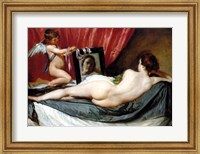 Framed Venus At Her Mirror