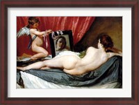 Framed Venus At Her Mirror