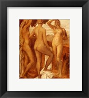 Framed Watts George Frederic The Judgement Of Paris