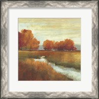 Framed Orange Treescape