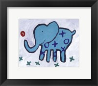 Framed Elephant - mini