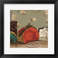 My Red Purse Framed Print