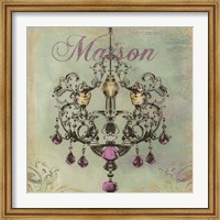 Framed Maison-  mini