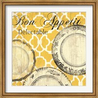 Framed Bon Appetite