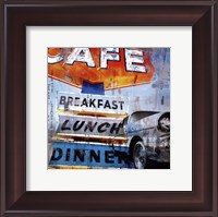 Framed Breakfast Cafe - mini