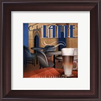 Framed Cafe Latte - mini