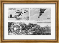 Framed Zeppelin's Chen Luftschiffes Modell 4