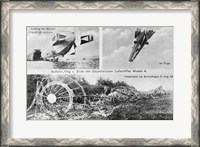 Framed Zeppelin's Chen Luftschiffes Modell 4