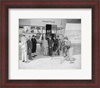 Framed Goodyear Blimp, Golden Gate City 1938