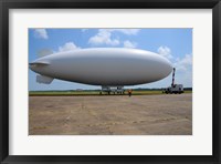 Framed US Navy Coast Guard Blimp