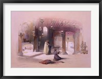 Framed Shrine of the Nativity Bethlehem April 6th 1839