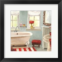 Tranquil Bath II Framed Print