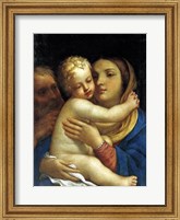 Framed Italian Sacra Famiglia