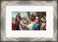 Framed Adoration of the Shepherds and the Magi