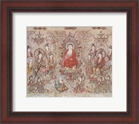 Framed Chang Sheng Wen Buddha
