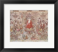 Framed Chang Sheng Wen Buddha