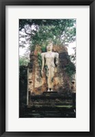 Framed Standing Buddha Wat Phra Si Iriyabot