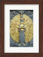 Framed Jiuhuashan Bodhisattva