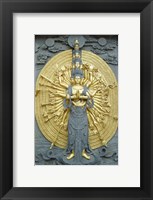 Framed Jiuhuashan Bodhisattva