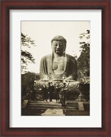 Framed Daibutsu Buddha at Kamakura