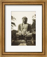 Framed Daibutsu Buddha at Kamakura