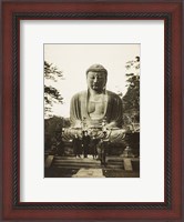 Framed Daibutsu Buddha at Kamakura