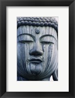 Framed Face of a Buddha Statue, Japan