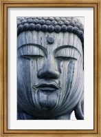 Framed Face of a Buddha Statue, Japan