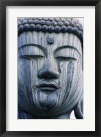 Framed Face of a Buddha Statue, Japan