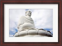 Framed Statue of Buddha, Long Son Pagoda, Nha Trang, Vietnam
