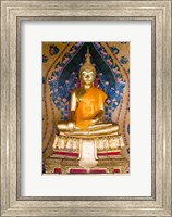 Framed Statue of Buddha in a temple, Wat Arun, Bangkok, Thailand